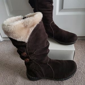 BareTraps Brown Suede Boots Sz 10